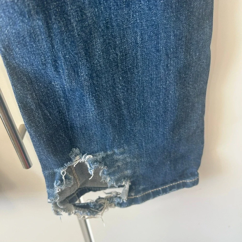 Miss Me Signature Rise Bootcut Jeans Dark Wash Embellished JP6241B Size 25